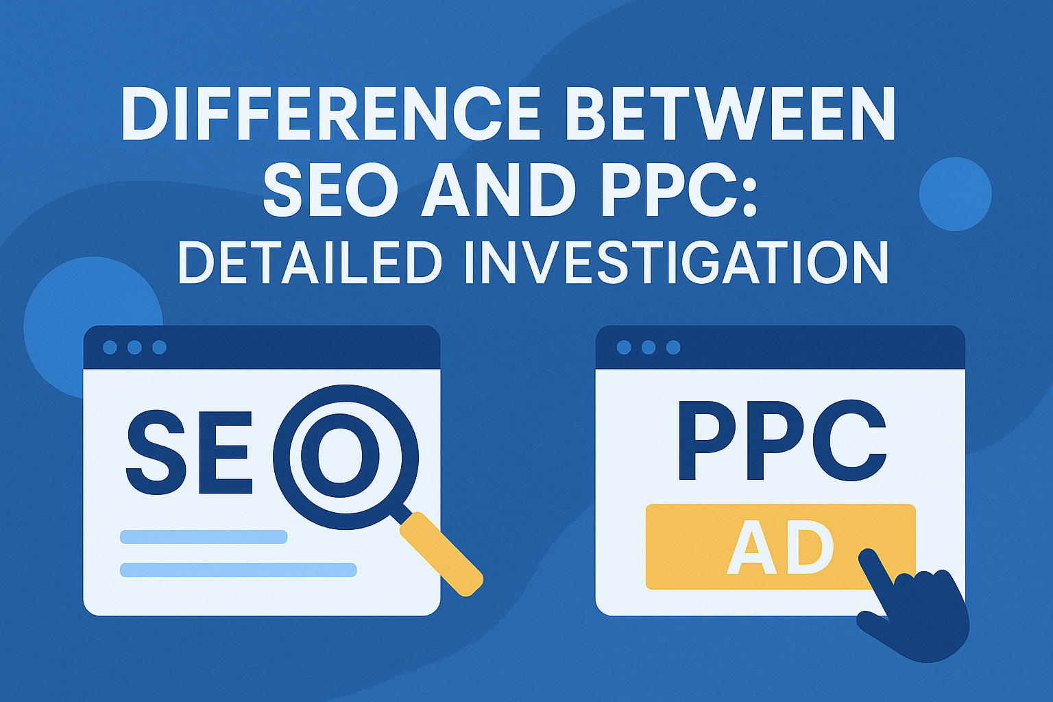 Difference Between SEO and PPC: A Detailed Investigation
