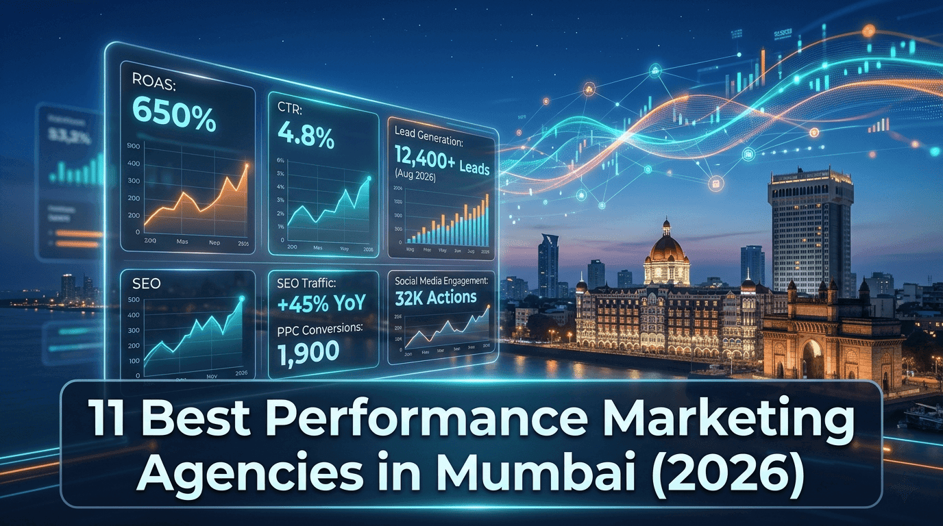 11 Best Performance Marketing Agencies in Mumbai (2026)